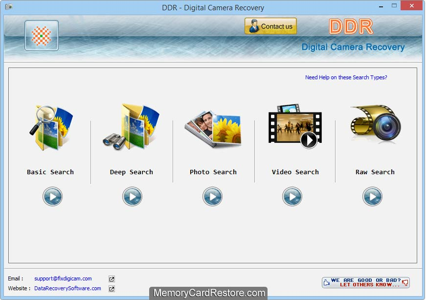 Digital Camera Data Recovery Tool 5.6.1.3 full