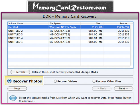 Mac Memory Card Data Recovery Software Mac Memory Card Data Recovery Software