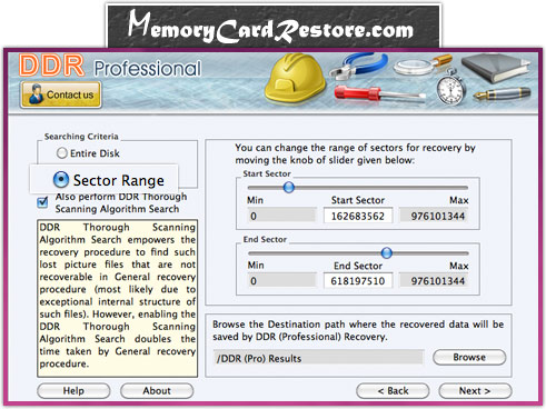 Mac DDR Professional Data Recovery Software Mac DDR Professional Data Recovery Software