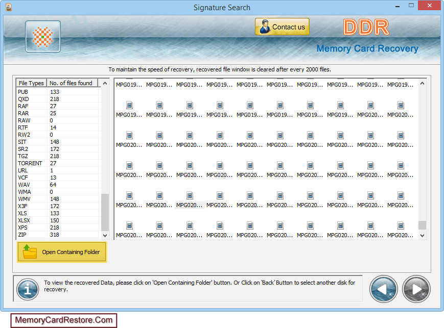 Memory Card Data Recovery Software Screenshots Of How To Recover 