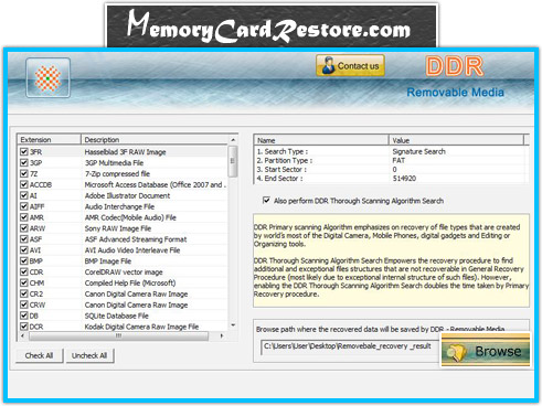 Removable Media Data Recovery Software