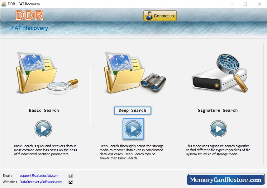 FAT Data Recovery Software